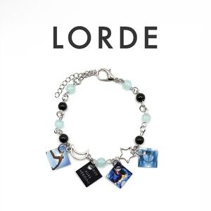 Lorde Mini Album Cover Charm Bracelet | Concert Outfit Accessories